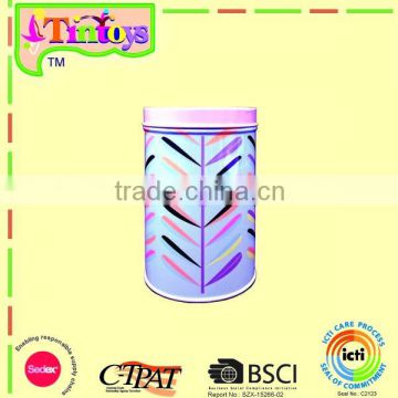 food storage canister tea chocolate candy mint sweet metal round tin box