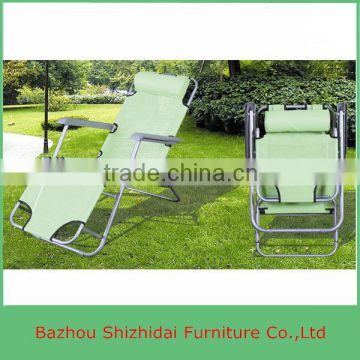 Folding adjustable beach chair Folding deck chair SZD-029