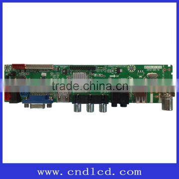 HDMI VGA USB AV TV to LVDS Full HD 32 inch LCD TV universal V59 main board