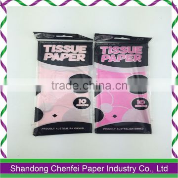 Colorful tissue paper gift tissue paper shoese wrapping tissue paper with low price