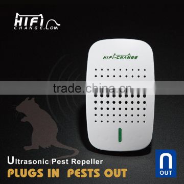 Humane Animal Repellent Home Protection with LED Light and Ultra-Sonic Deterrent - Pest Repeller Ultrasonic