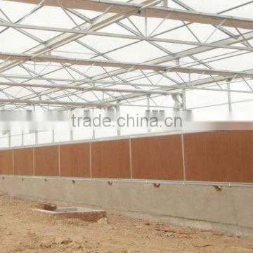 greenhouse cooling pad wall