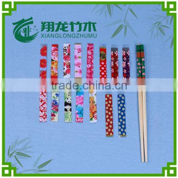 hot sell cheap cover film bamboo chopsticks with custom logo