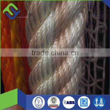 Superior quality nylon 6 strand white and blue atlas rope for sale
