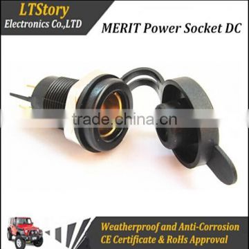 DC waterproof round Power socket Hella style for Car ATV