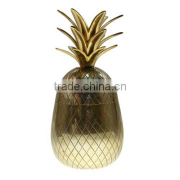 Gold Pineapple Mug & Ice Bucket