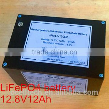LiFePO4 battery 12V12Ah with SLA casing for solar light