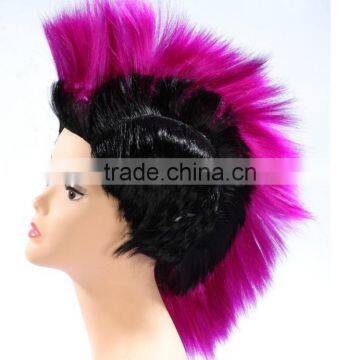 2014 new design ,mohawk wig,party wig,football wig