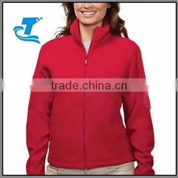Fashion Women Red Winter Fleece Jacket