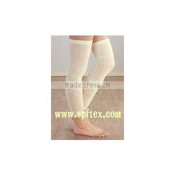 Angora heated knee warmers