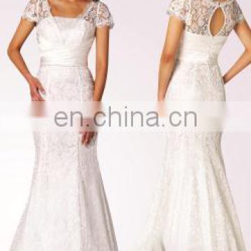 Lace Fairytale Illusion Evening elegance layerd bridal gown