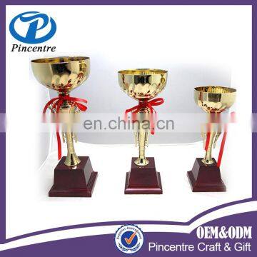 Hot Sale metal trophy cups/metal trophy cup/ custom metal trophy