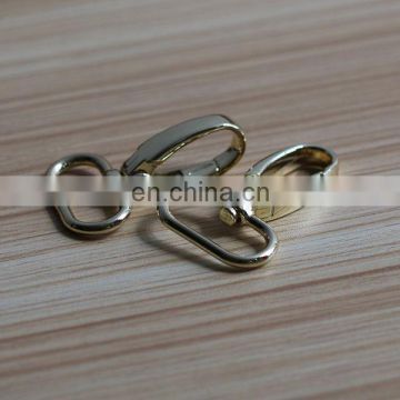 top quality gold metal key ring hook snap hook for handbag & key chain