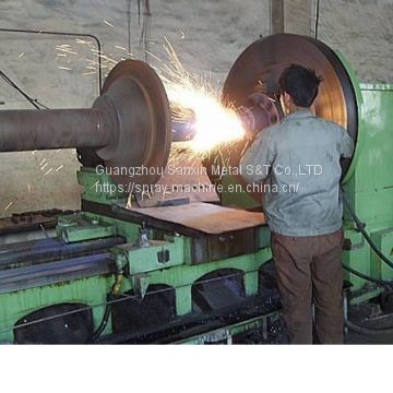 SX600 high carbon  steel  wire arc  coating machine, screw coating equipment ,  1.6~3.2mm zinc aluminum copper arc wire spray machine with factory price