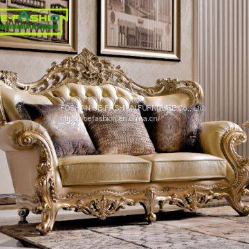 OE-FASHION high-end hand carving villa french style antique sofa