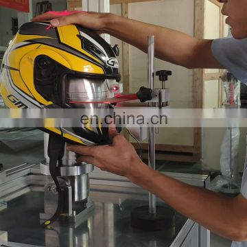EN/ECE/ANSI/DOT/JIS helmet impact testing machine for safety helmet acceleration testing machine