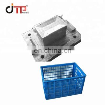 good quality low price  plastic colorful crate injection mould