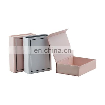 Wholesale bulk price custom color small cheap magnetic folding gift box