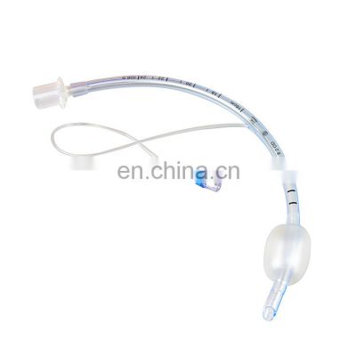 disposable medical pvc endotracheal tube nasal preformed
