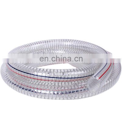 China Factory Supply Pvc Fiber Reinforced Hose Nylon Braided Hose Pipe High Pressure With Direct Sale Price