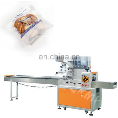 JK-350B Wafer Biscuits / Cake / Candy Chocolate Bar Pillow Type Automatic Flow Servo Packing Machine Suppliers
