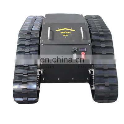 AVT-10T lasted design most selling rubber crawler robot platform tracked tank chassis