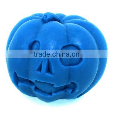 Halloween Pumpkin Creator Handmade soap mold silicone rubber candle molds LZ0119
