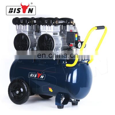 Guangzhou Professional 50l Single Phase Oil Less Portable Piston Air Compressor Prices