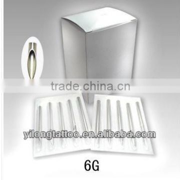 G6 316L stainless steel piercing needle
