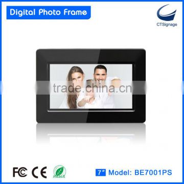 7-inch ultra slim electronic photo frame BE7001PS mass production for retails, wholesales, distributors