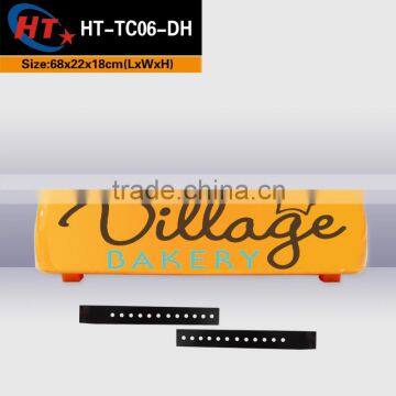 Taxi car roof top led lamp post advertising