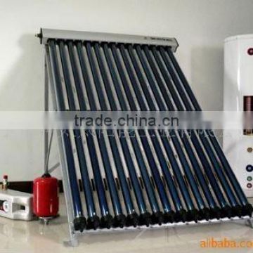 Heat pipe collector Split Pressurized solar water heater for home heating system