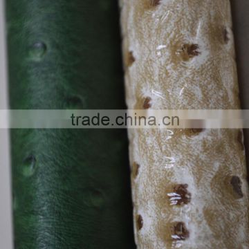 High Quality PVC Ostrich Leather for Bag Decorative