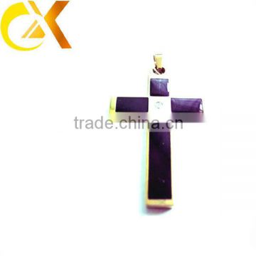 Stainless Steel Jewelry modern cross pendant for jewelry making
