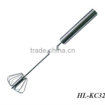 High Quality Stainless Steel Rotation Whisk