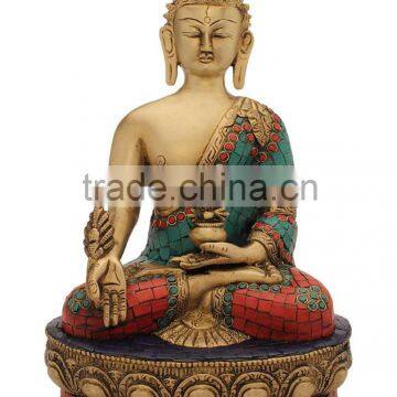 Sitting Medicine Buddha 12"