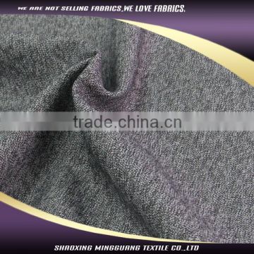2015 fashion polyester rayon spandex gray woven suits polyester elastane fabric