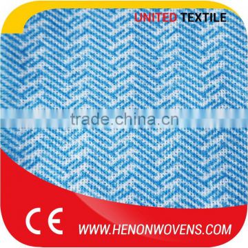 Color Fastness Bamboo Fiber, Viscose And Polyester Material Nonwoven Mesh Spunlace Fabric