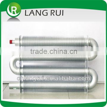 Steel and tube water air heat exchanger