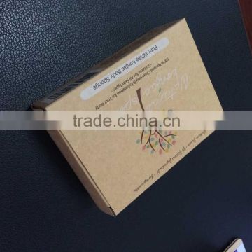 Custom cheap kraft paper box printing with good quality
