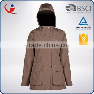 Wholesale outdoor polyester winter waterproof mens parka jackets
