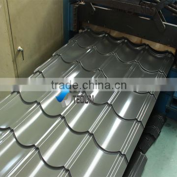 corrugated color steel roof tile / nice design corrugated color steel roof tile