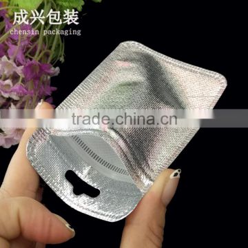 packaging plastic for jewellery double side golden sliver color of the wedding gift