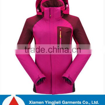 Functional waterproof women ski parka,women's new winter jacket,Ladies 3 in 1 Waterproof Jacket,jacket women winter
