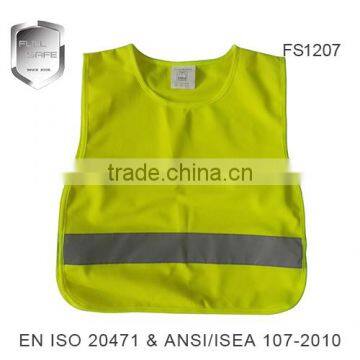 Wholesale high visibility reflective child safety vest FS1207