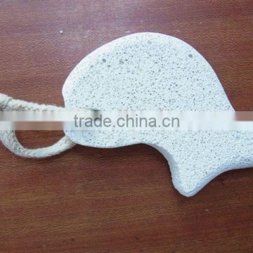 Cute design with rope white pumice stone