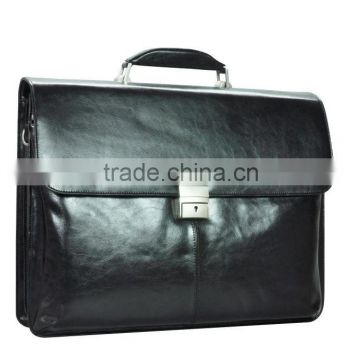 Leather Mens Black Briefcase X8004A130038
