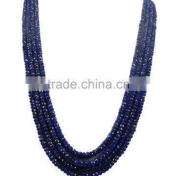 Natural burmis blue sapphire faceted