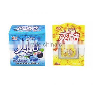 No sugar added confectionery black mint candy VC-F046