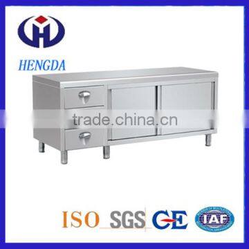 Stainless steel kitchen cabinet whit drawer